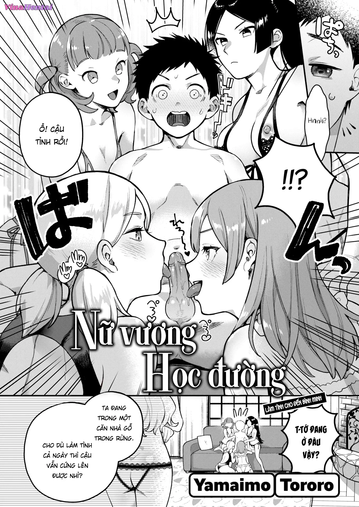 HentaiVN.net - Ảnh 3 - Nữ Vương Học Đường - Chap 5