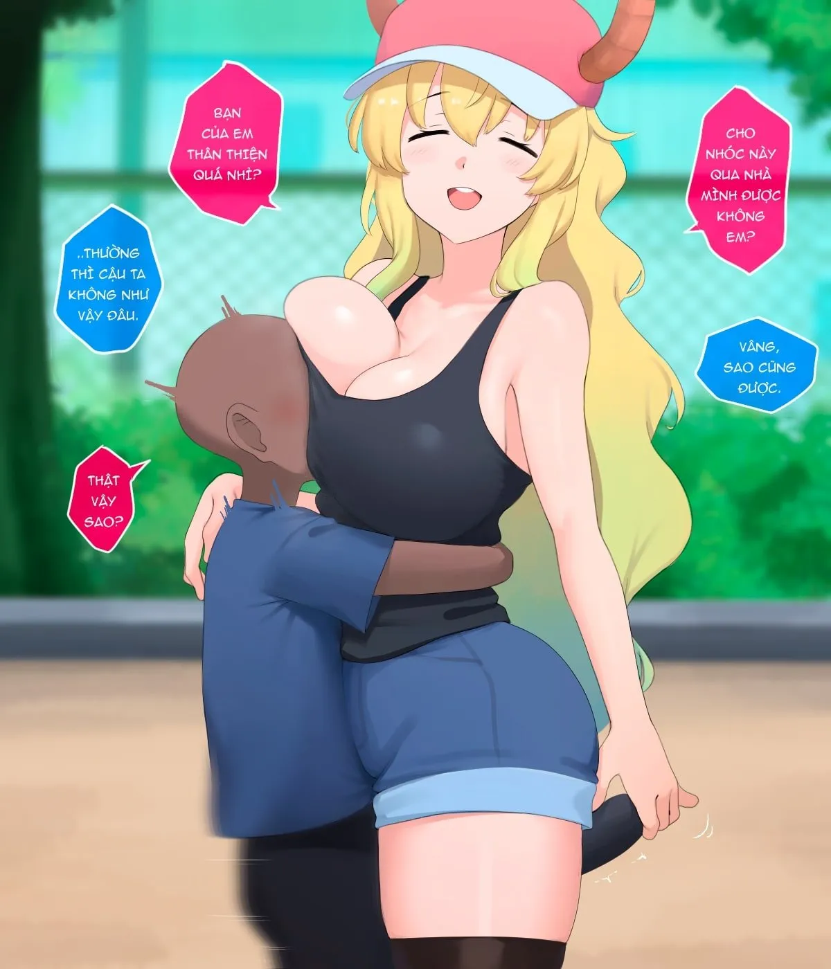 HentaiVN.net - Ảnh 3 - Vài mẩu truyện ngắn của tác giả Punpunn - Địt Lucoa