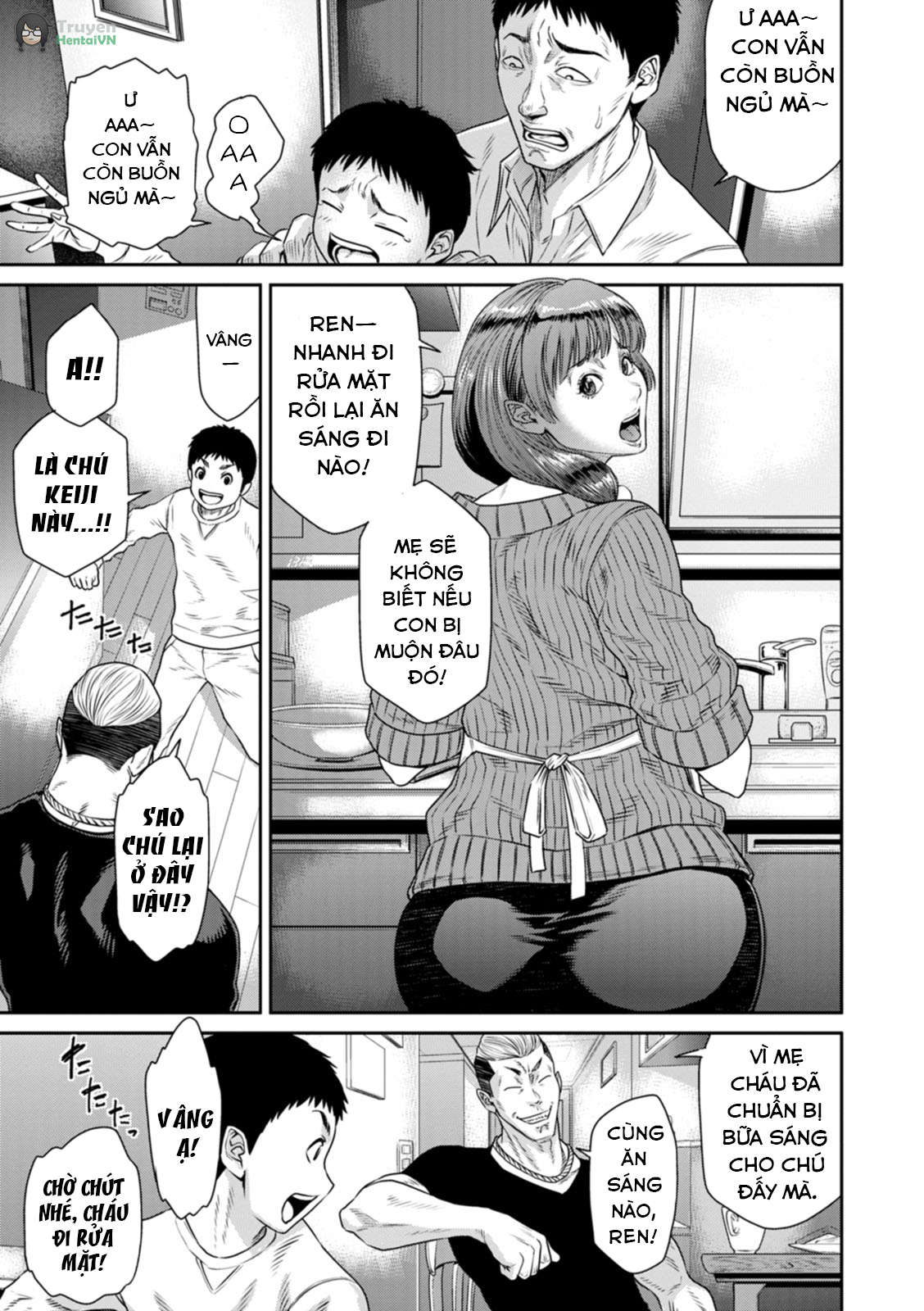 HentaiVN.net - Ảnh 4 - Căn phòng tục tĩu - Chap 9