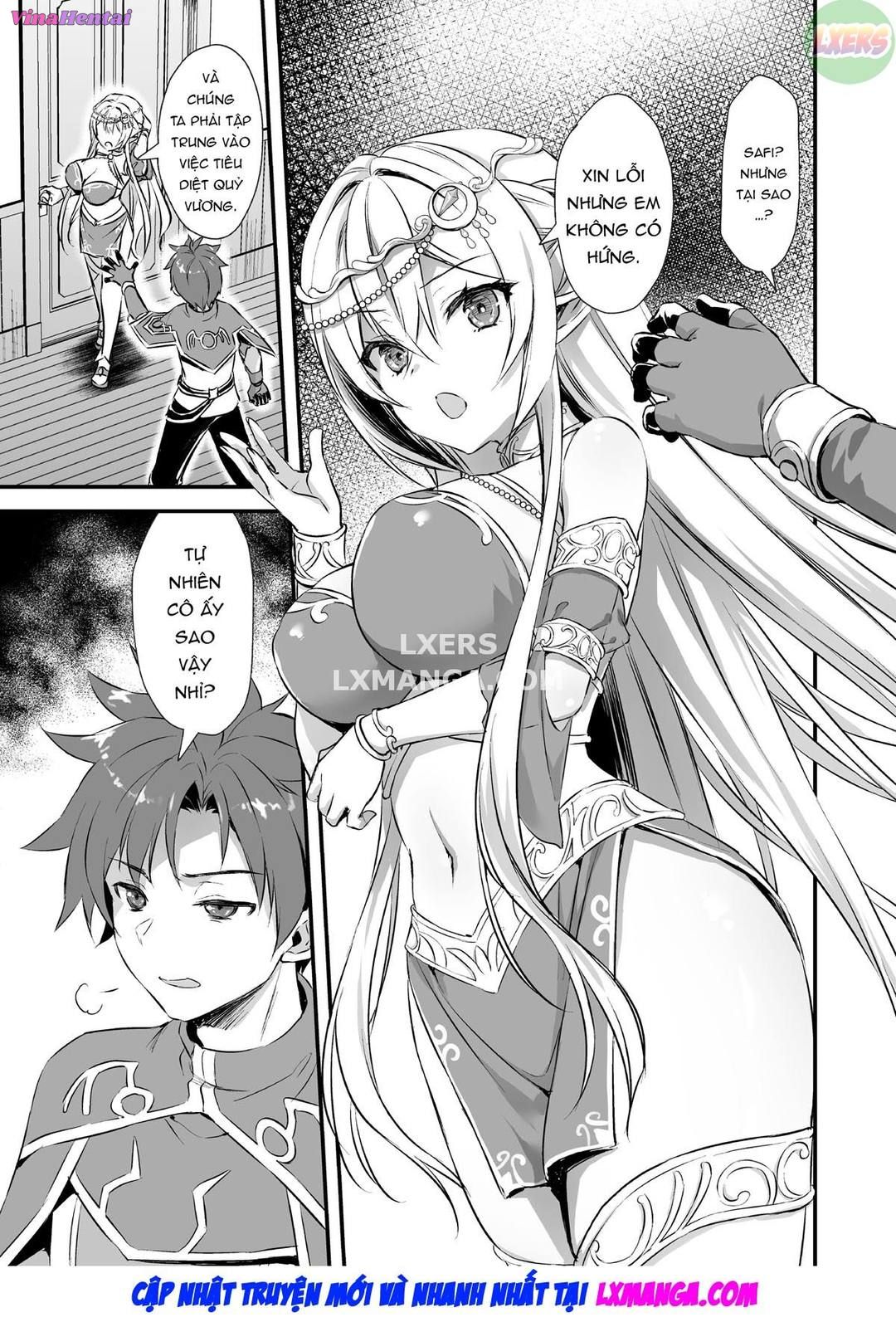 HentaiVN.net - Ảnh 3 - Để mắt đến nàng Elf nóng bỏng ở thế giới khác - Chap 4