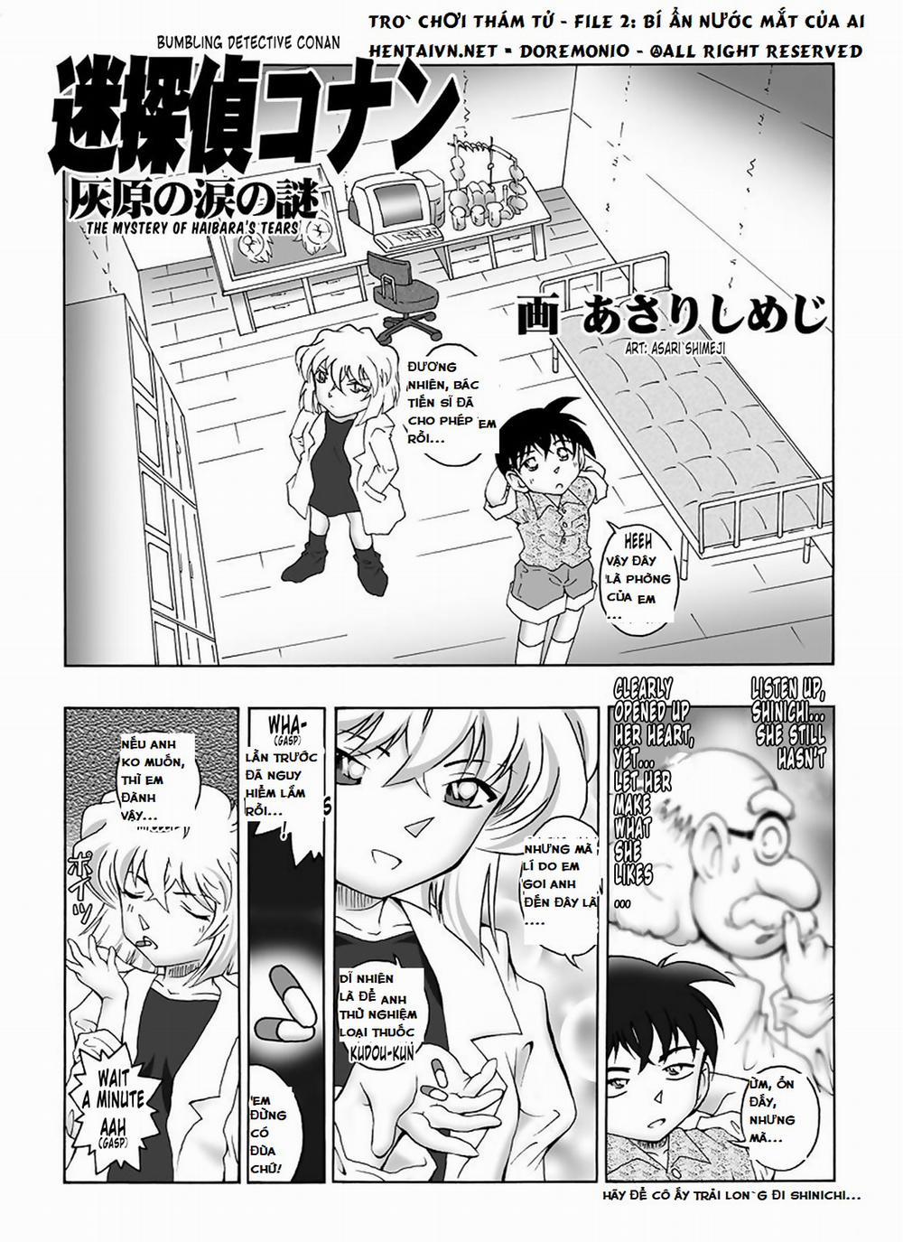 HentaiVN.net - Ảnh 4 - Thánh Conan [Game Of Detective, Trò Chơi Thám Tử] - Chương 5 File 0 Bí ẩn giọt nước mắt của Ai