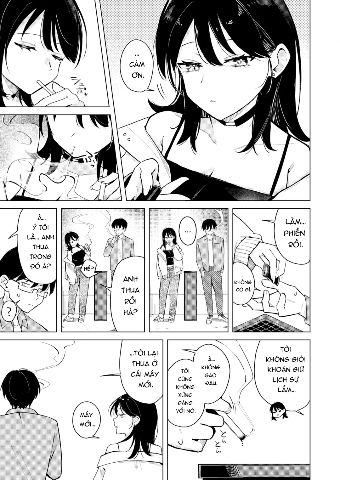HentaiVN.net - Ảnh 3 - Cho mượn bật lửa để rồi mất trinh - Oneshot