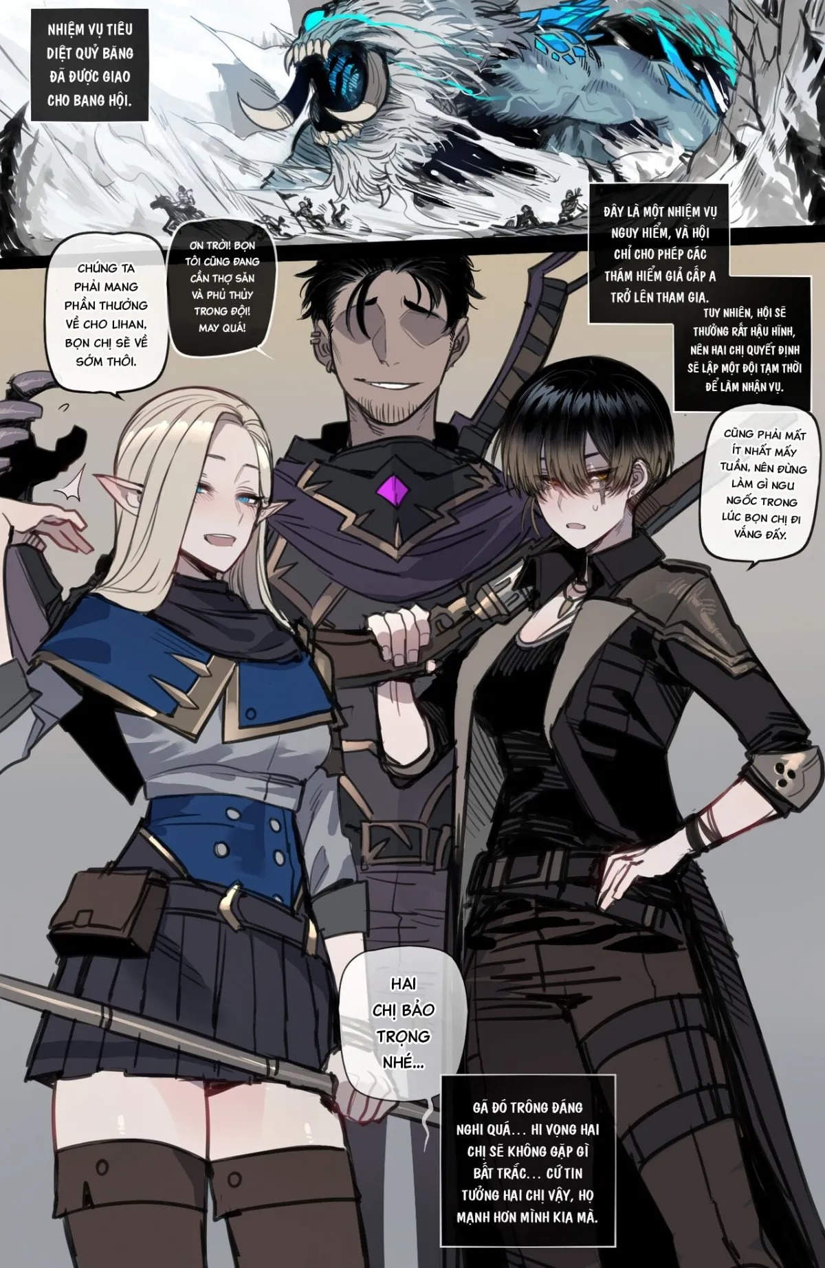 HentaiVN.net - Ảnh 3 - Bad Ending Party - Ending 5: Sự ra đời của Team huyền thoại (NTR)