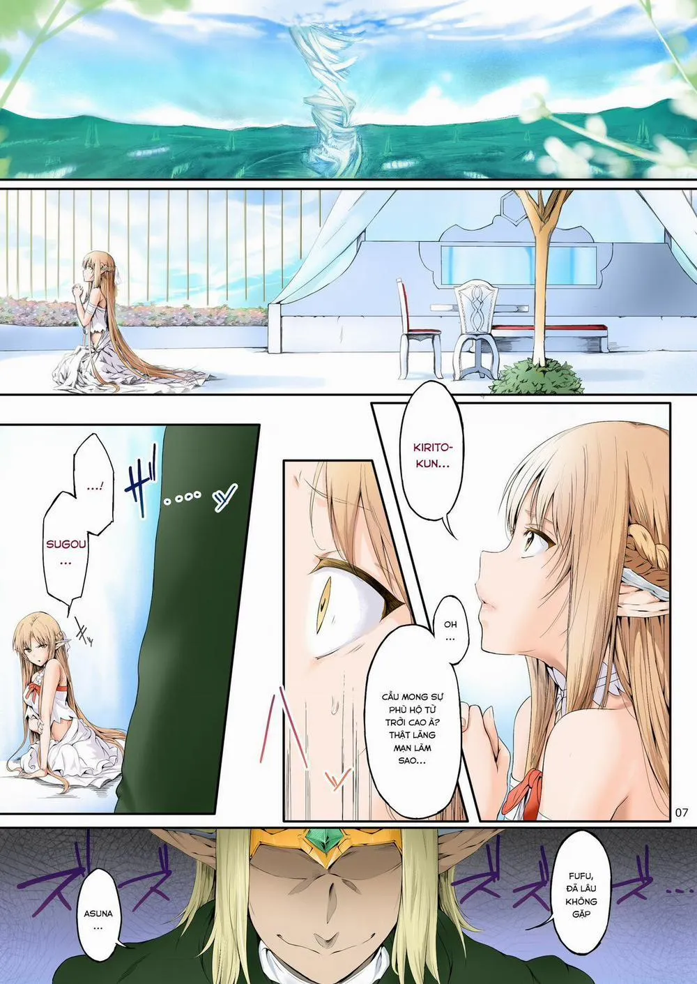 HentaiVN.net - Ảnh 3 - Asunama (Sword Art Online) - Chương 1 (màu)