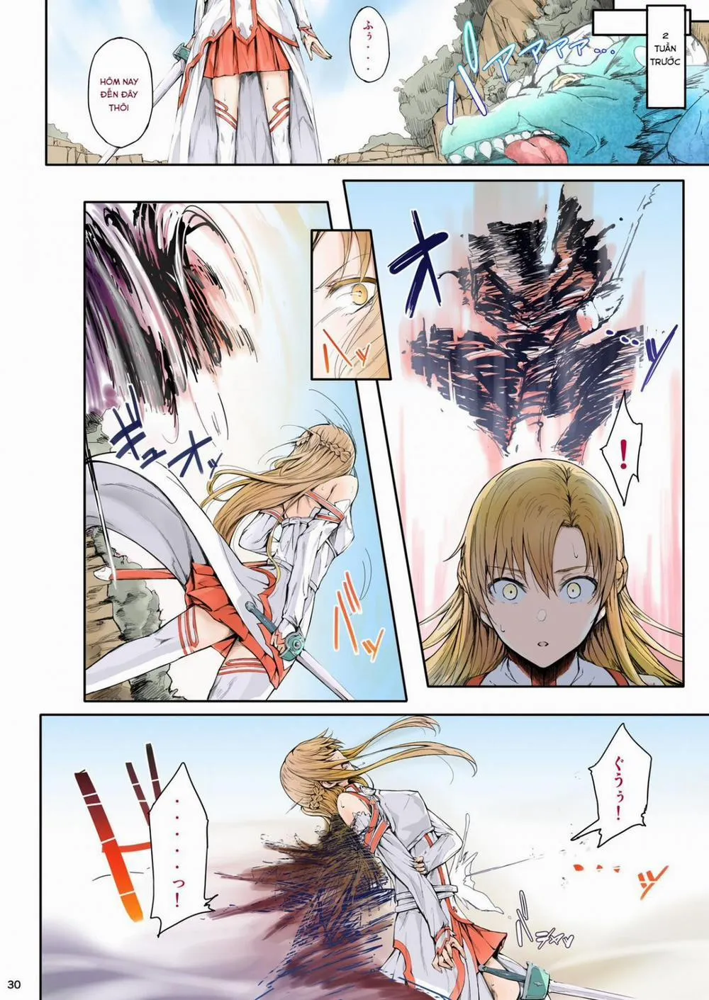HentaiVN.net - Ảnh 3 - Asunama (Sword Art Online) - Chương 2 (màu)
