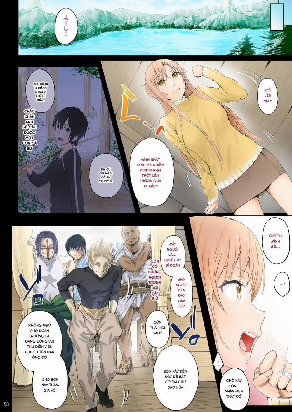 HentaiVN.net - Ảnh 3 - Asunama (Sword Art Online) - Chương 4 (màu)