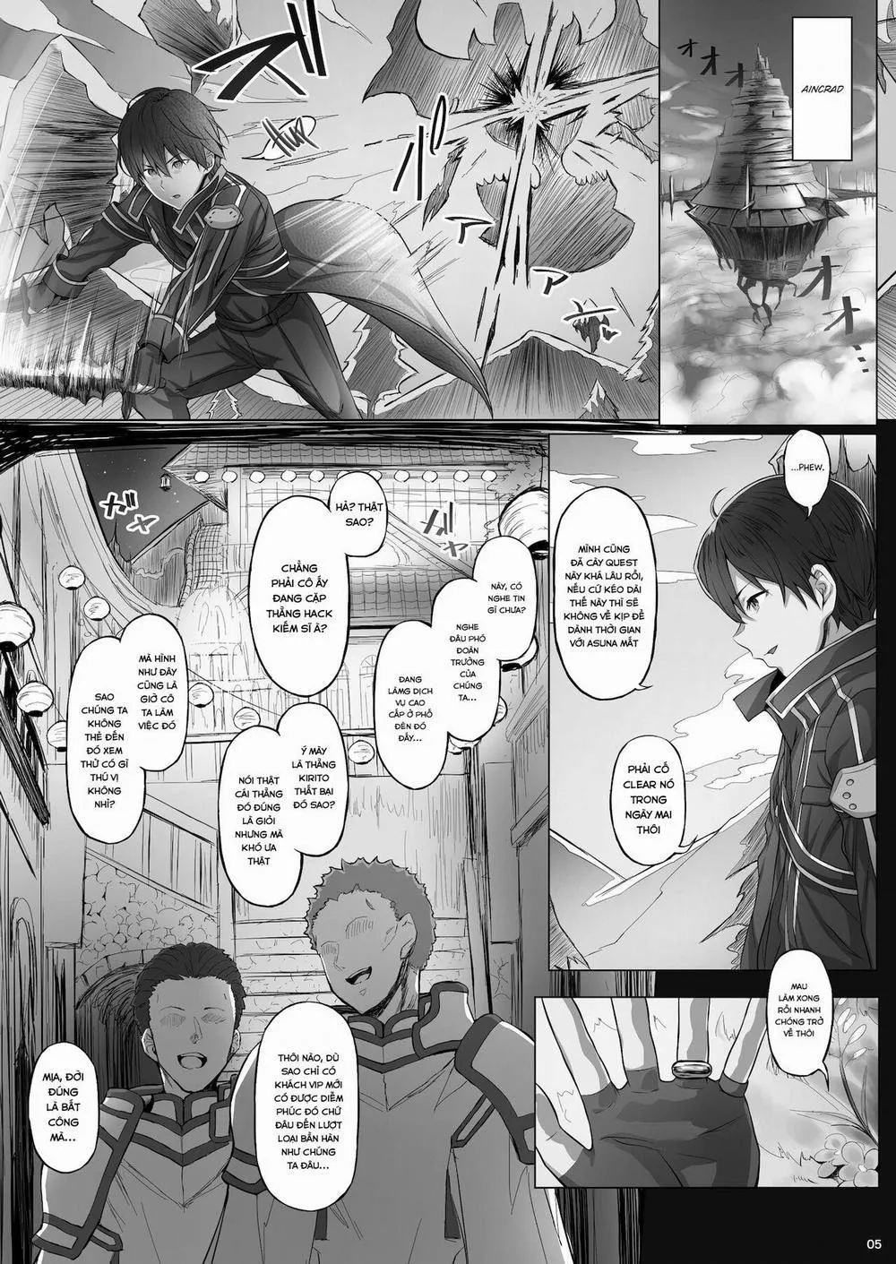 HentaiVN.net - Ảnh 3 - Asunama (Sword Art Online) - Chương 7