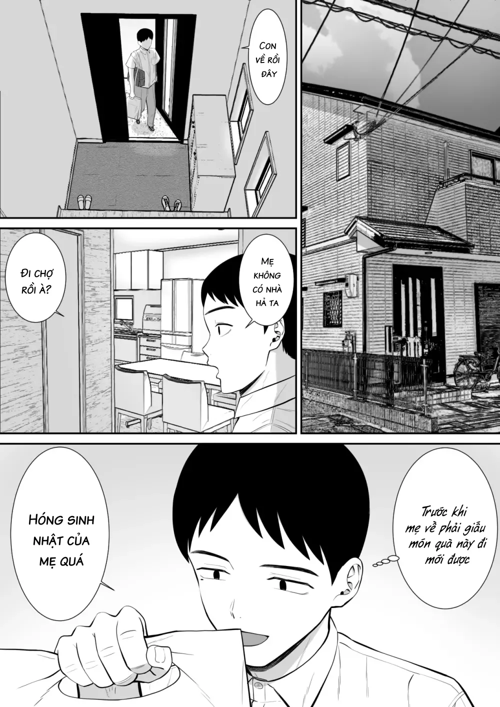 HentaiVN.net - Ảnh 3 - Thằng bắt nạt tôi nó địt mẹ tôi!?  - Phần 2 - Chap 1