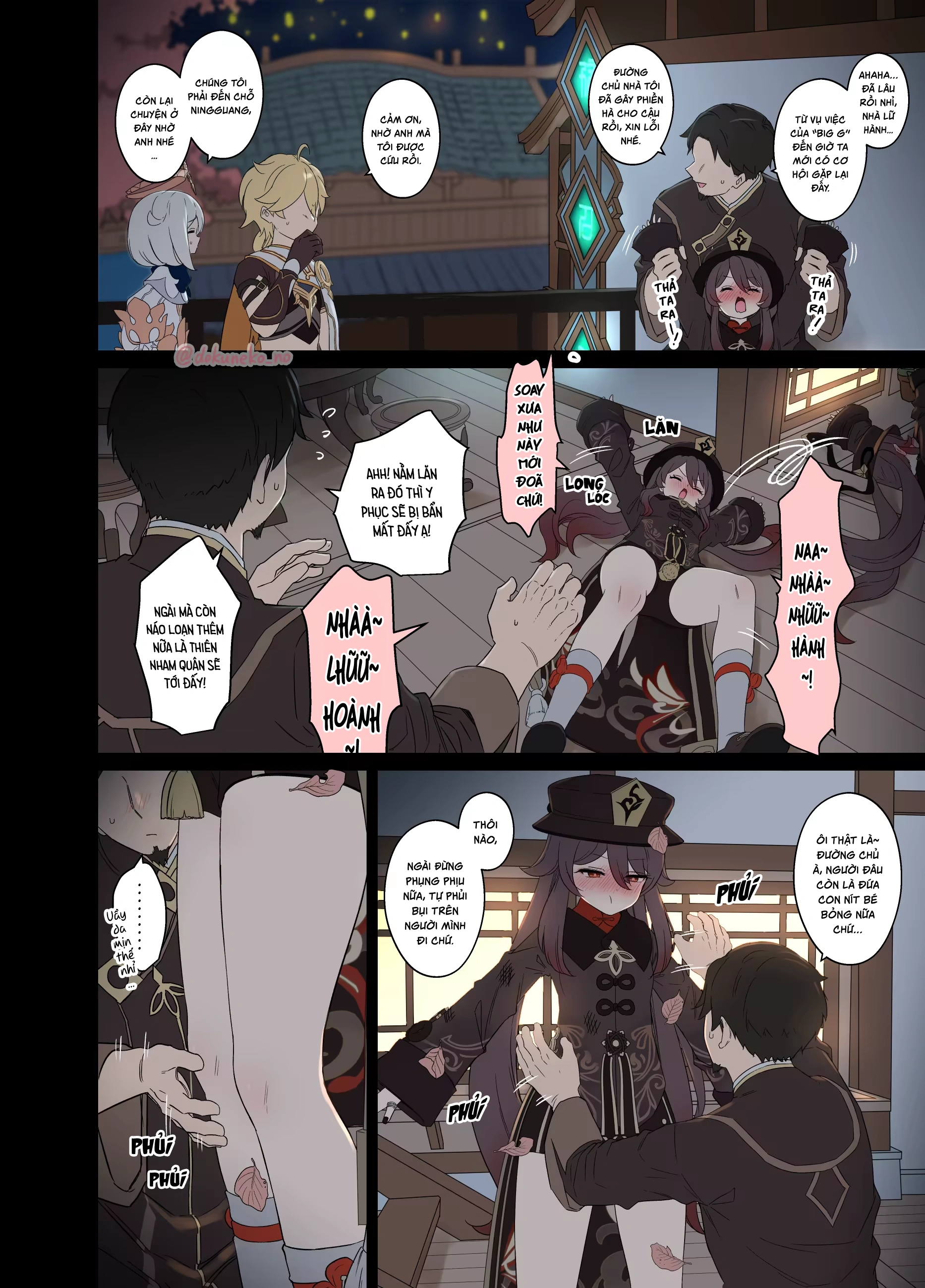 HentaiVN.net - Ảnh 4 - Làm chuyện xấu với Đường Chủ đang say xỉn! - Oneshot(1+2)