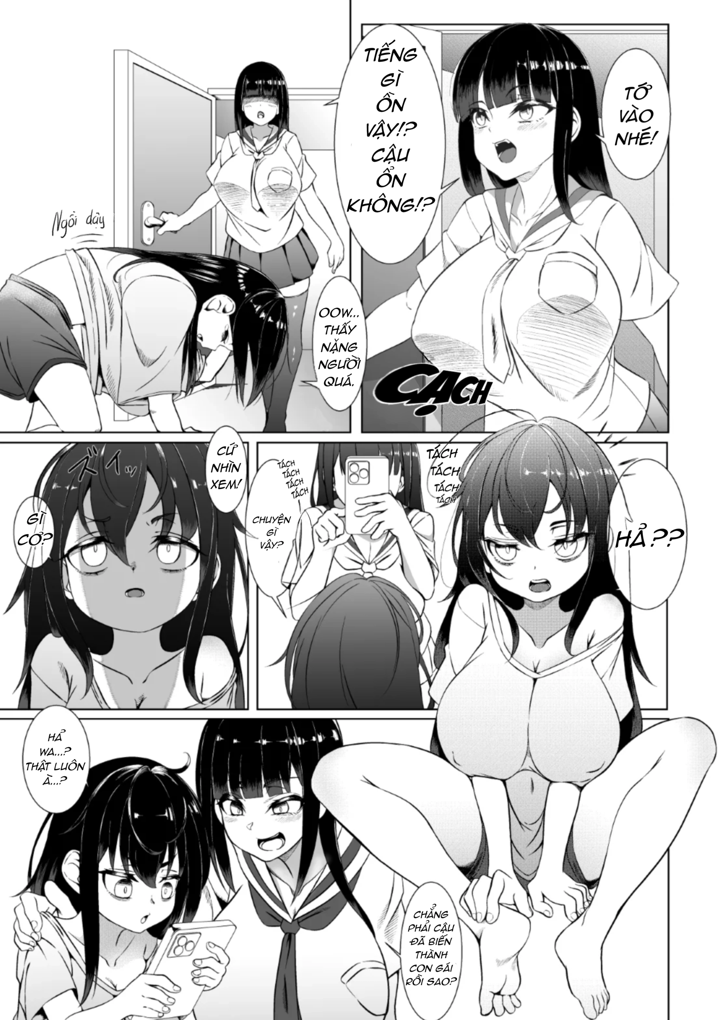 HentaiVN.net - Ảnh 4 - Yappa TS Downer Jitome Kuma Koime Loli Kyonyuu shika Katan - TS Loli Kyonyuu ga Oyome-san ni Naru made 1 - Chap 1