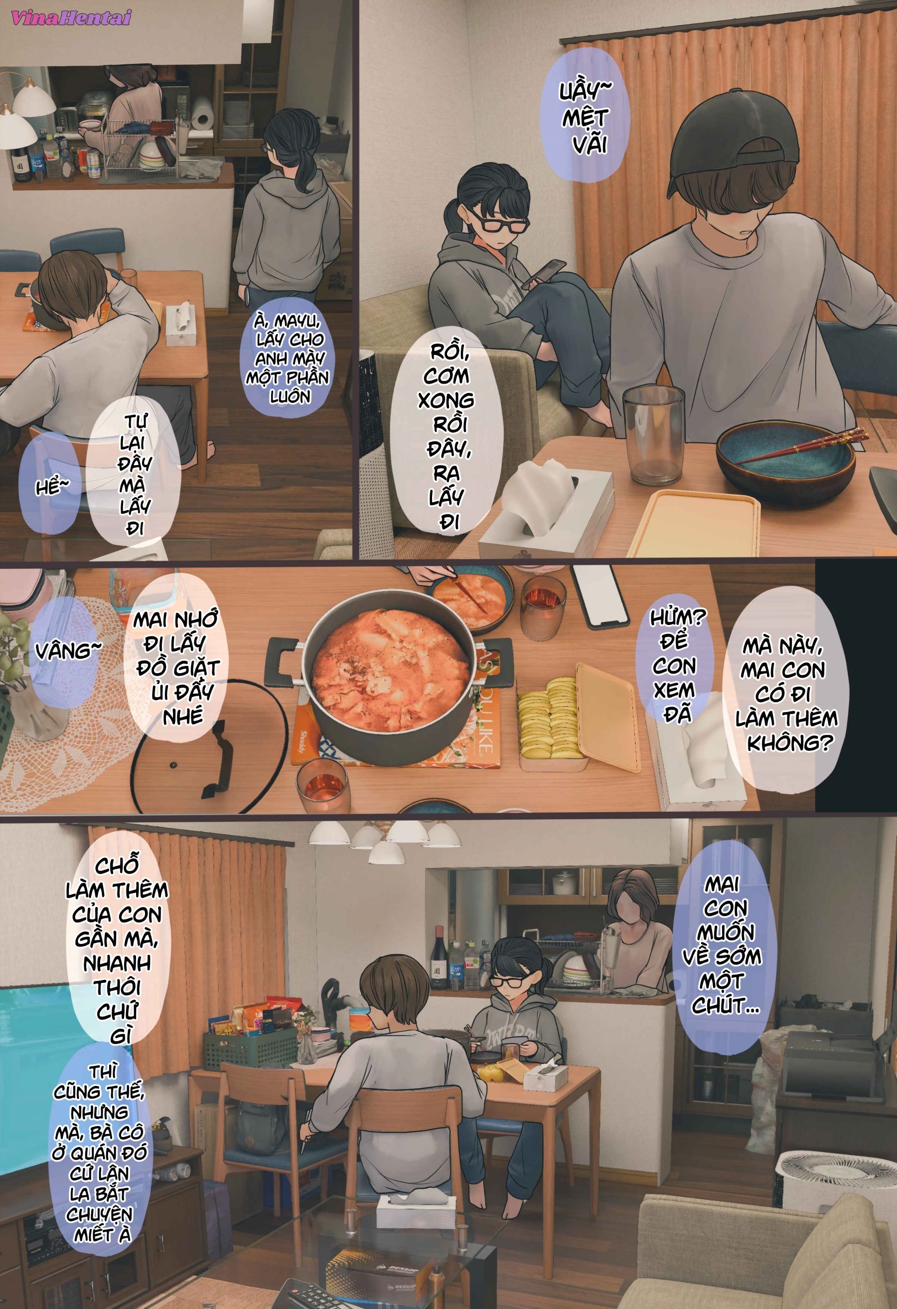 HentaiVN.net - Ảnh 4 - Con em gái wibu - Chap 1