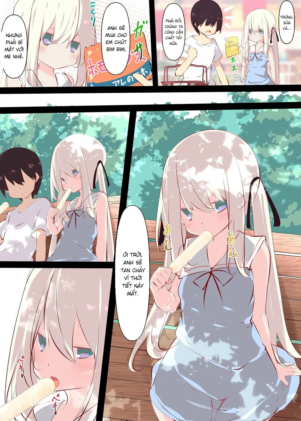 HentaiVN.net - Ảnh 3 - Natsuyasumi dakara Muteikou na Itoko ni Chinko Ireru Hanashi - Chap 3