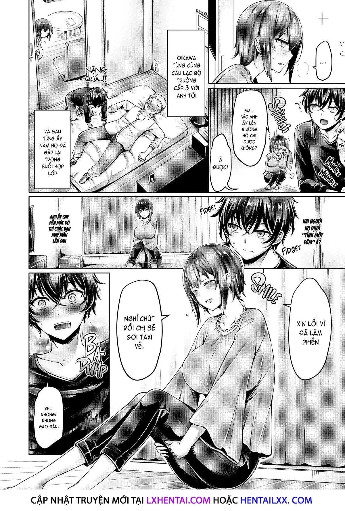 HentaiVN.net - Ảnh 3 - Bữa tiệc vòng một - Chap 4 - One-Night Wolf!