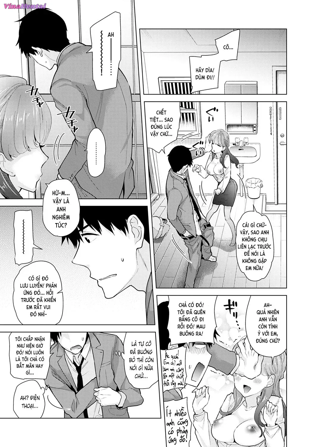 HentaiVN.net - Ảnh 3 - Cô bé mèo hoang [ノラネコ少女との暮らしかた; Noraneko Shoujo to no Kurashikata; Sống cùng cô bé mèo hoang] - 10A. Mèo hoang cô đơn