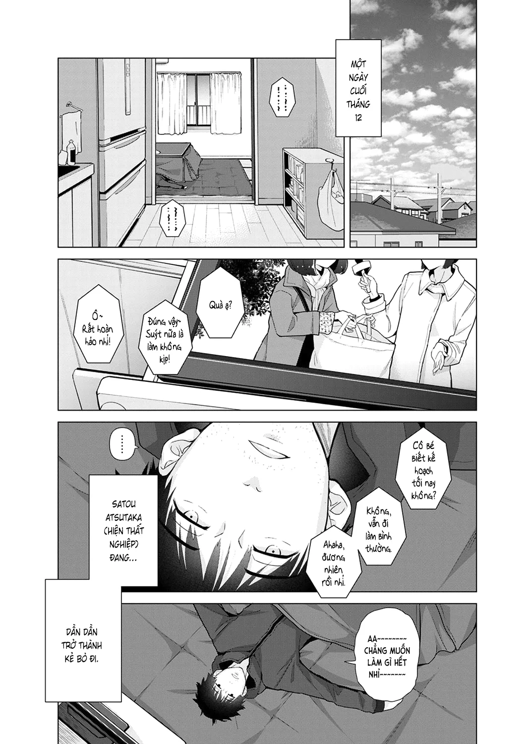 HentaiVN.net - Ảnh 3 - Cô bé mèo hoang [ノラネコ少女との暮らしかた; Noraneko Shoujo to no Kurashikata; Sống cùng cô bé mèo hoang] - 22A. Mèo Giáng Sinh