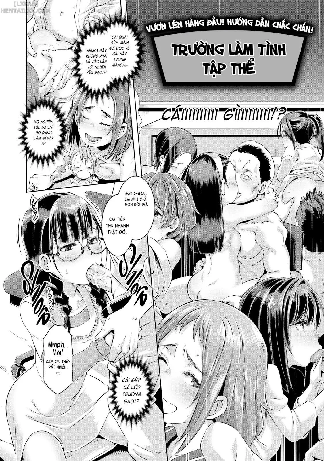 HentaiVN.net - Ảnh 3 - Dirty Docking! [Selfie Girl; Quarrel Docking!; Date Docking!; Three-Way Docking!; Drunk Docking!; Blue-Eyed Girlfriend; Slut Hazard; Odd Study; Experience Theatre; Reach For The Top! Surefire Guidance! Group Sex Cram School] - Chap 9 - Reach For The Top! Surefire Guidance! Group Sex Cram School