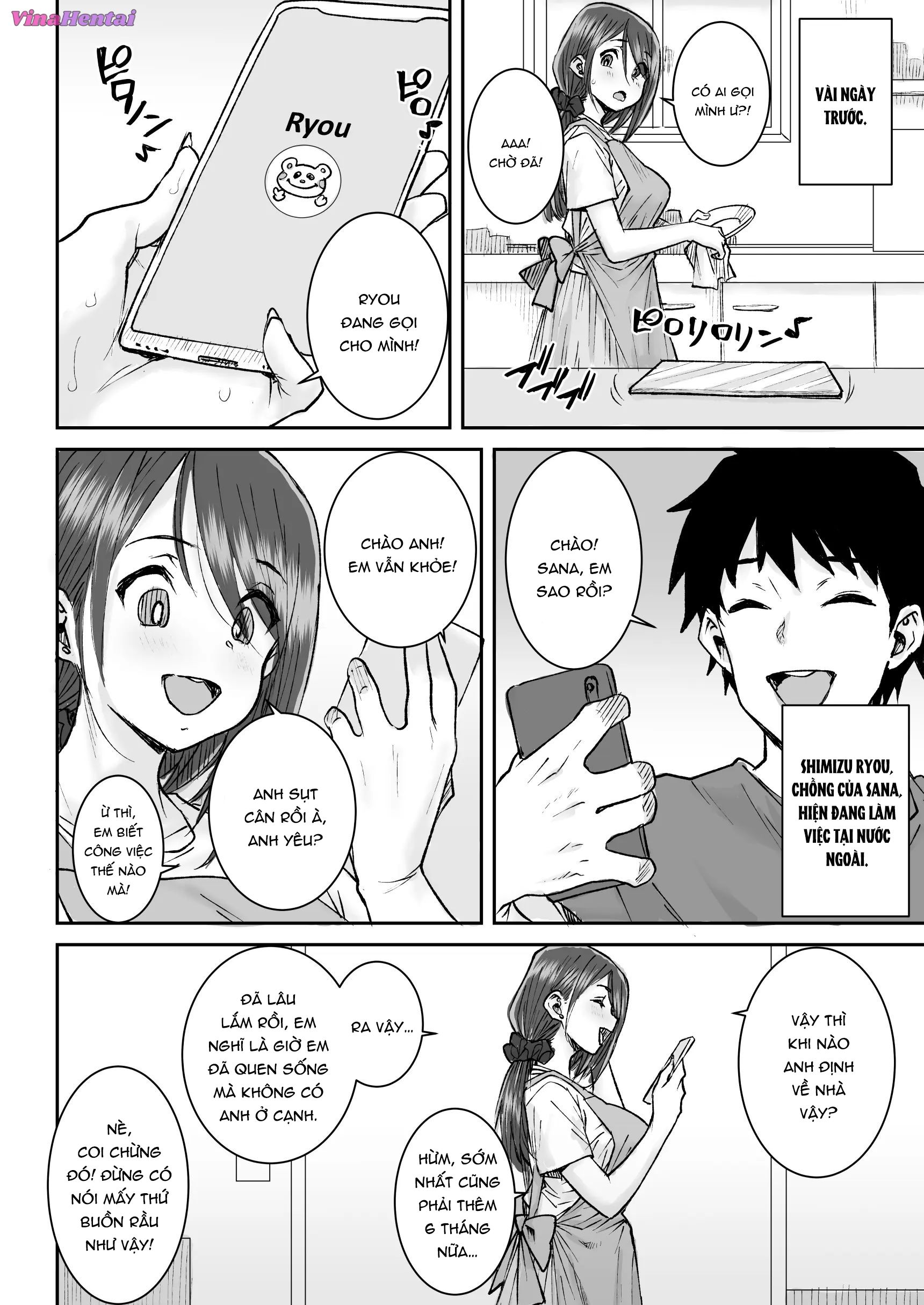 HentaiVN.net - Ảnh 3 - Mukki Muki no Kokujin Dekai Chinpo De Shucchouchuu no Otto ni Dekinai Akume SEX - oneshot