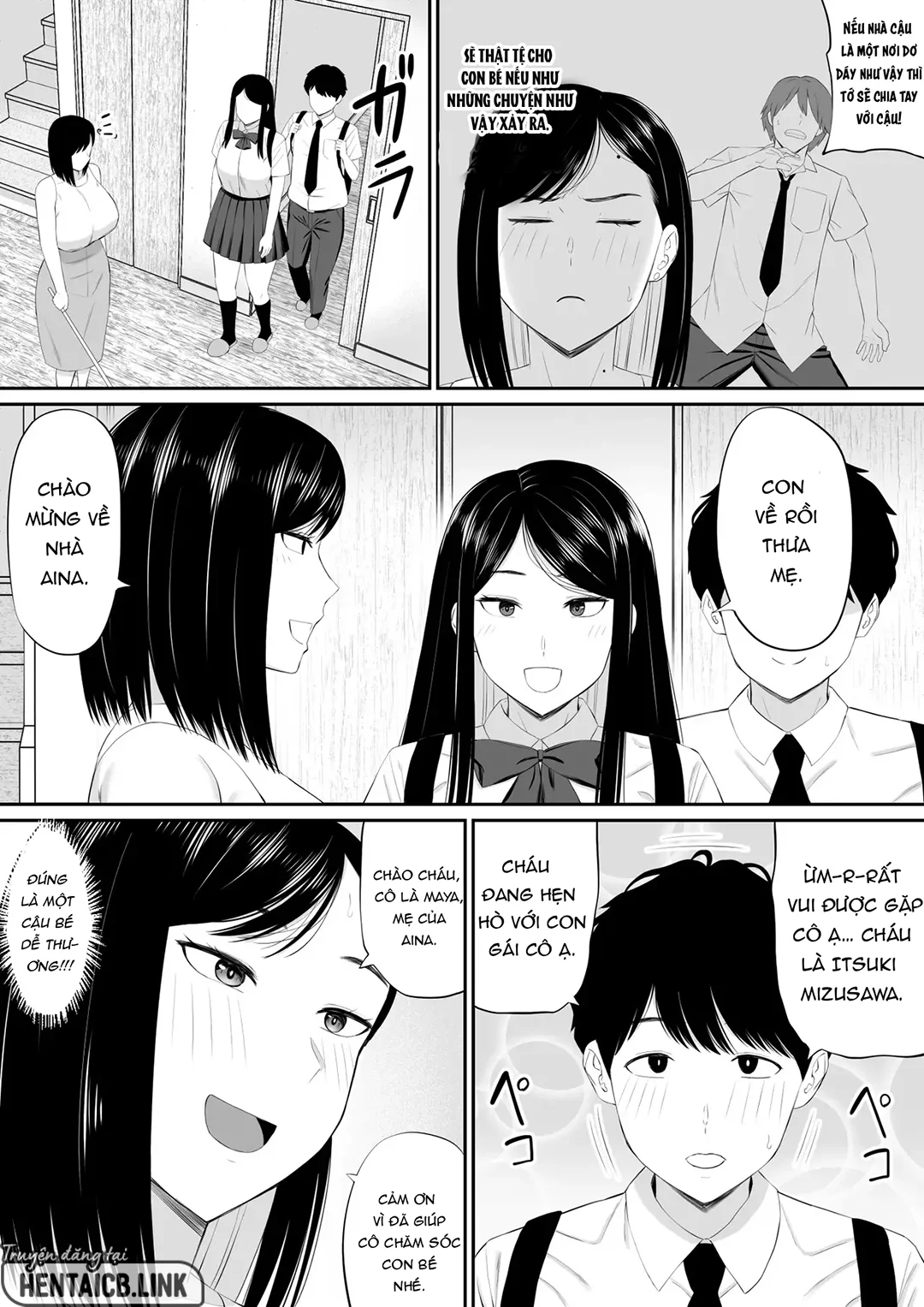 HentaiVN.net - Ảnh 3 - Người mẹ chu đáo với bạn trai con gái - Oneshot