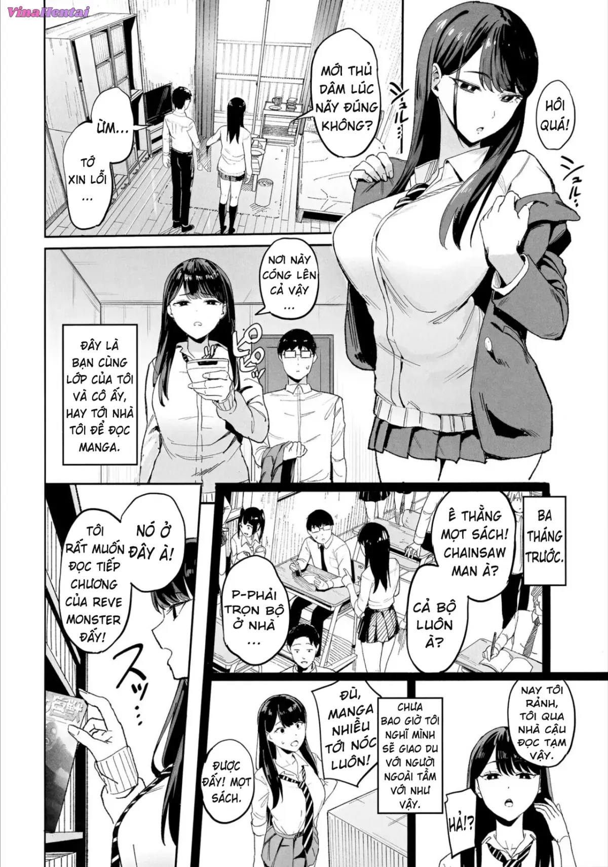 HentaiVN.net - Ảnh 3 - The Gyaru I Hang Out with Lets Me Use Her Pussy [Iribitari Gal ni Manko Tsukawasete Morau Hanashi ; 入り浸りギャルにま〇こ使わせて貰う話] - Oneshot Không Che