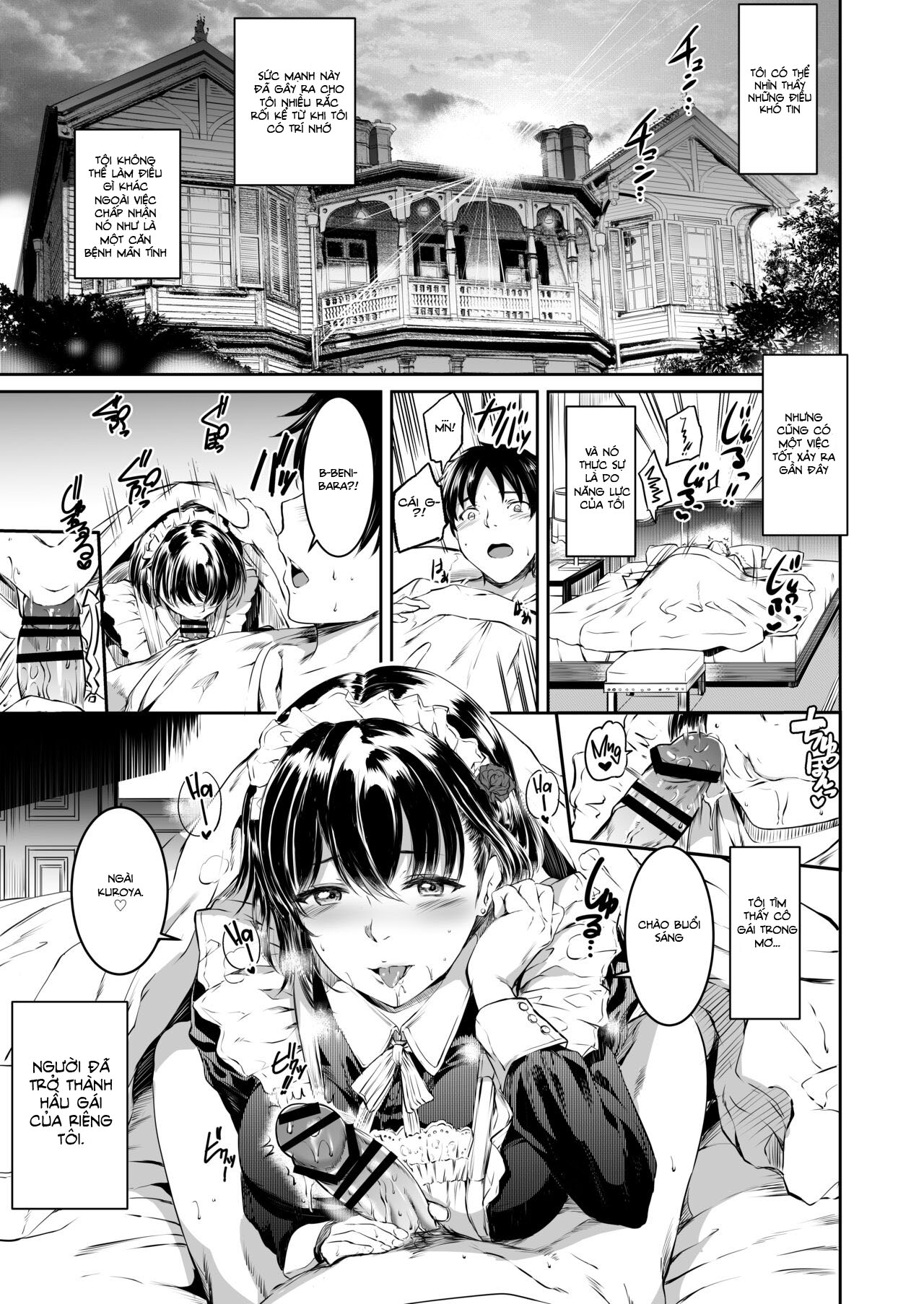 HentaiVN.net - Ảnh 4 - Akuma De Maid - Chương 2