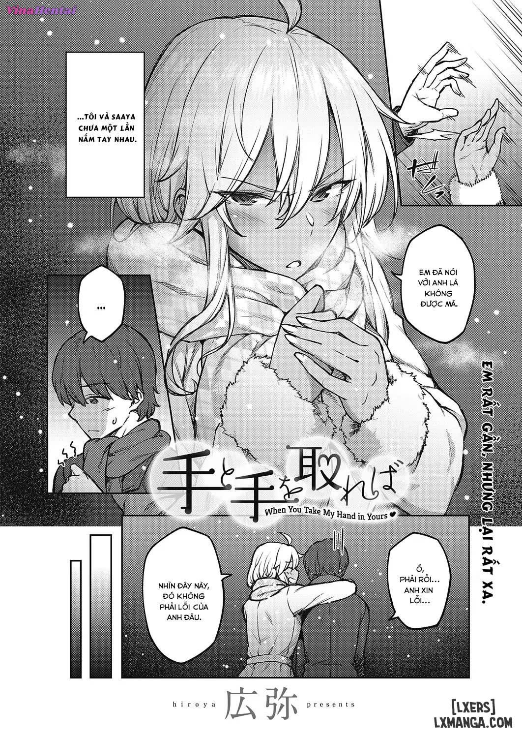 HentaiVN.net - Ảnh 3 - Nắm tay là có bầu [When You Take My Hand in Yours; khi em nắm lấy tay anh] - Oneshot