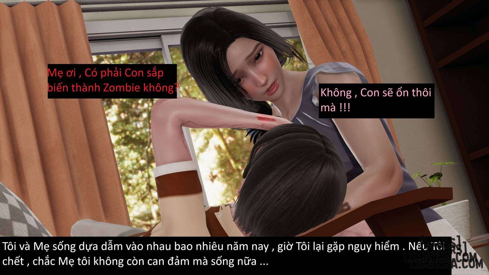 HentaiVN.net - Ảnh 3 - MẸ VÀ CON TRONG NGÀY TẬN THẾ - Chương 1.2