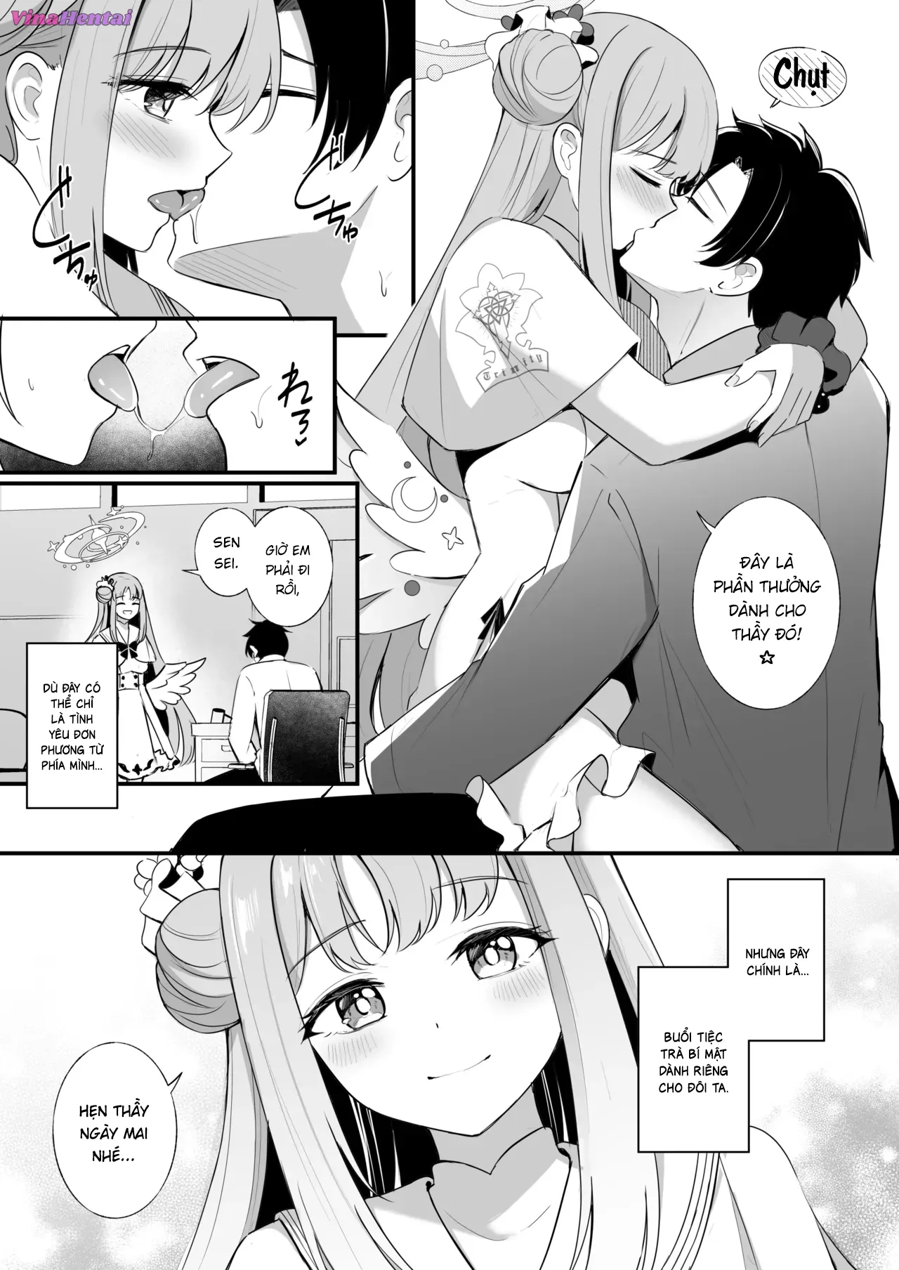 HentaiVN.net - Ảnh 4 - Bé hư của mỗi riêng thầy mà thôi. - Oneshot