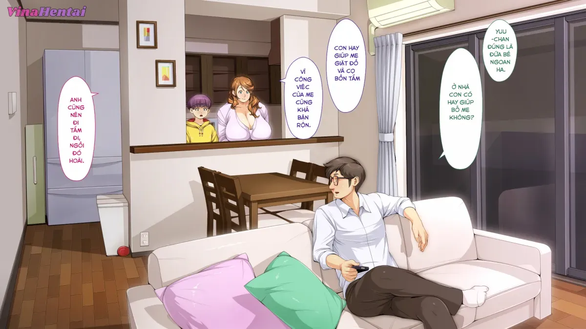 HentaiVN.net - Ảnh 3 - Oba-san to Boku no H na Obenkyou - Chap 10