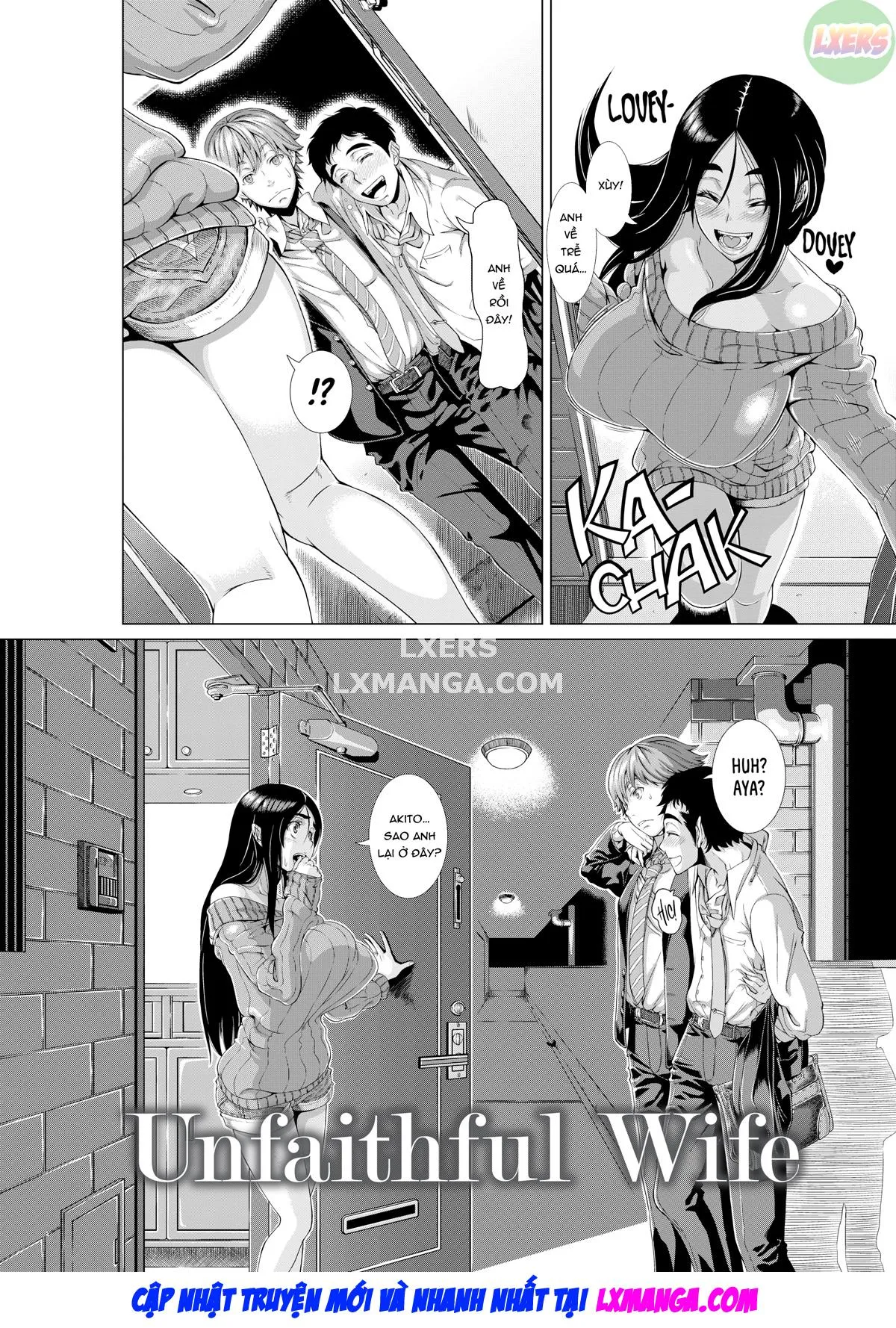 HentaiVN.net - Ảnh 3 - Wife Life - Chap 3 - Unfaithful Wife