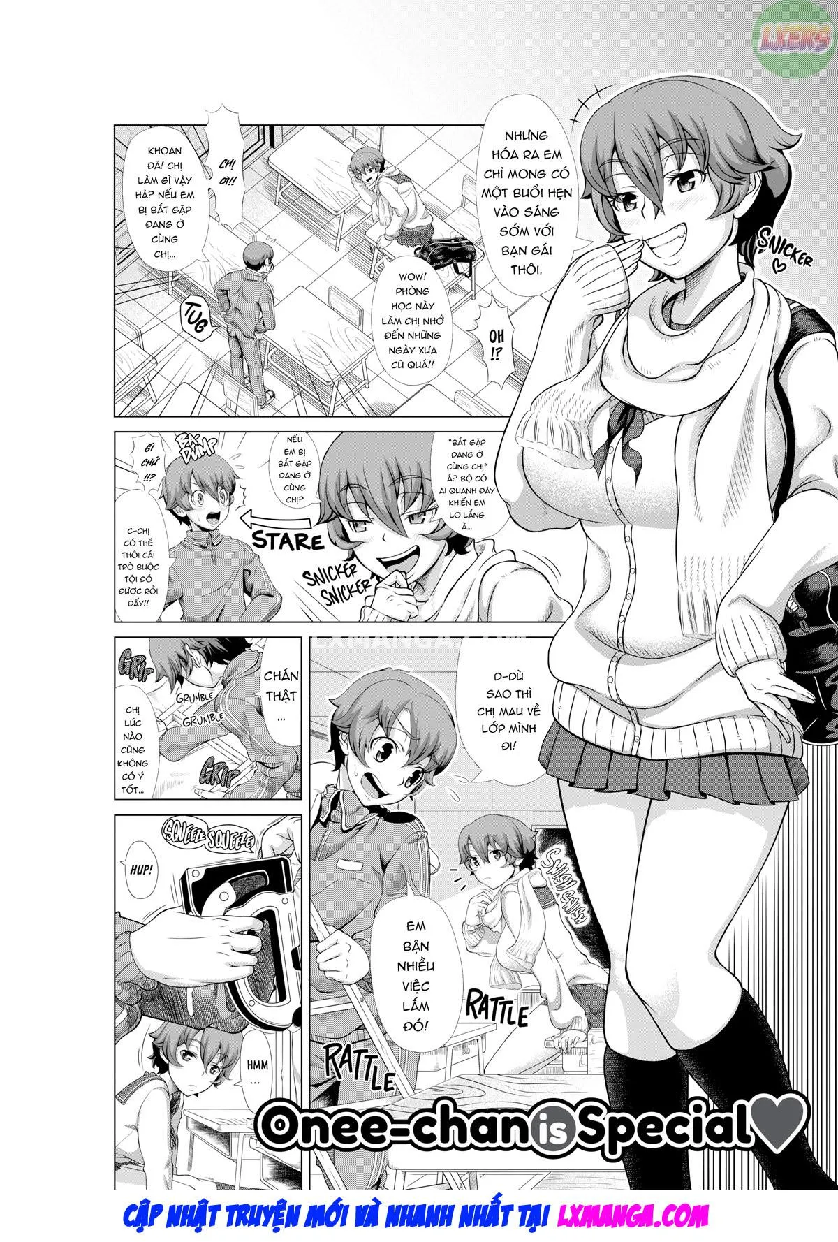 HentaiVN.net - Ảnh 3 - Wife Life - Chap 5 - Onee chan is Special