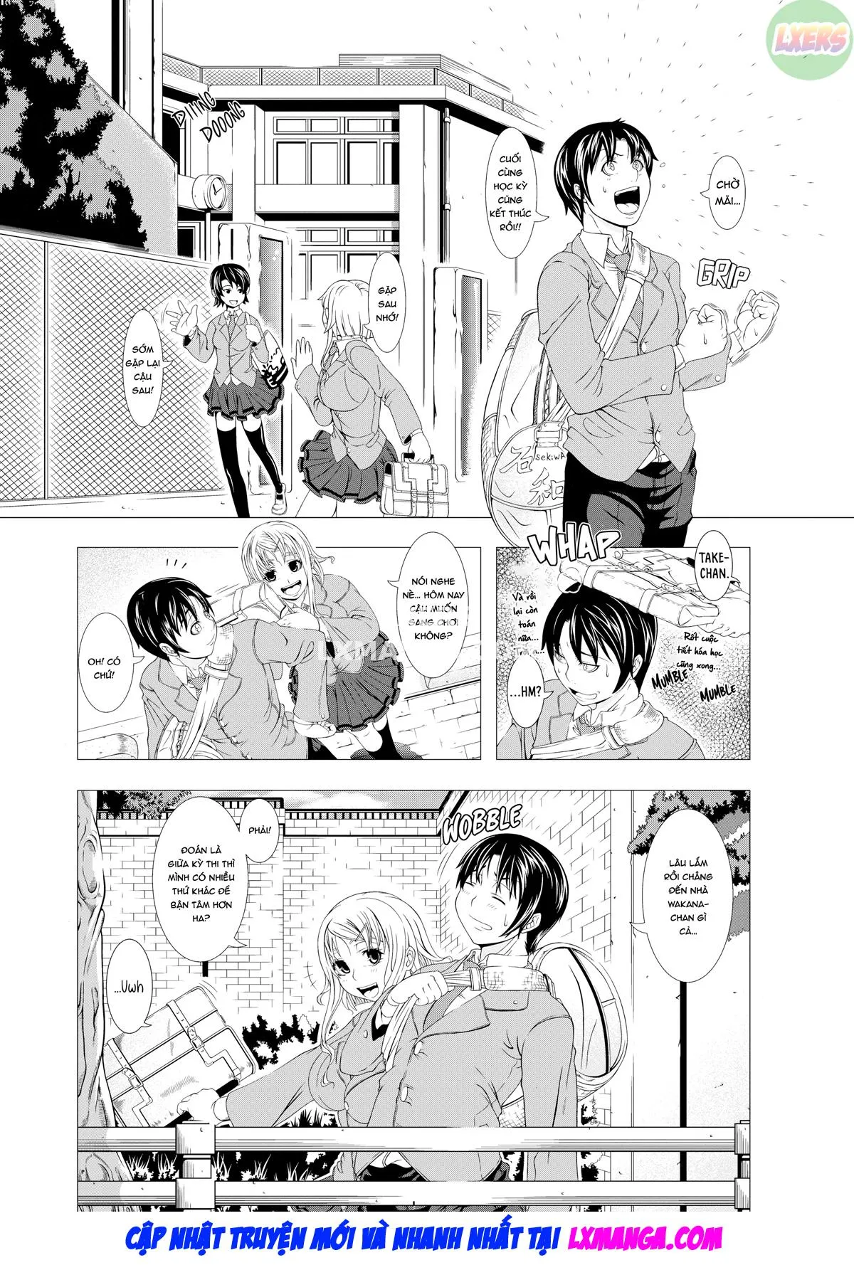 HentaiVN.net - Ảnh 3 - Wife Life - Chap 8 - Kick or Sex?