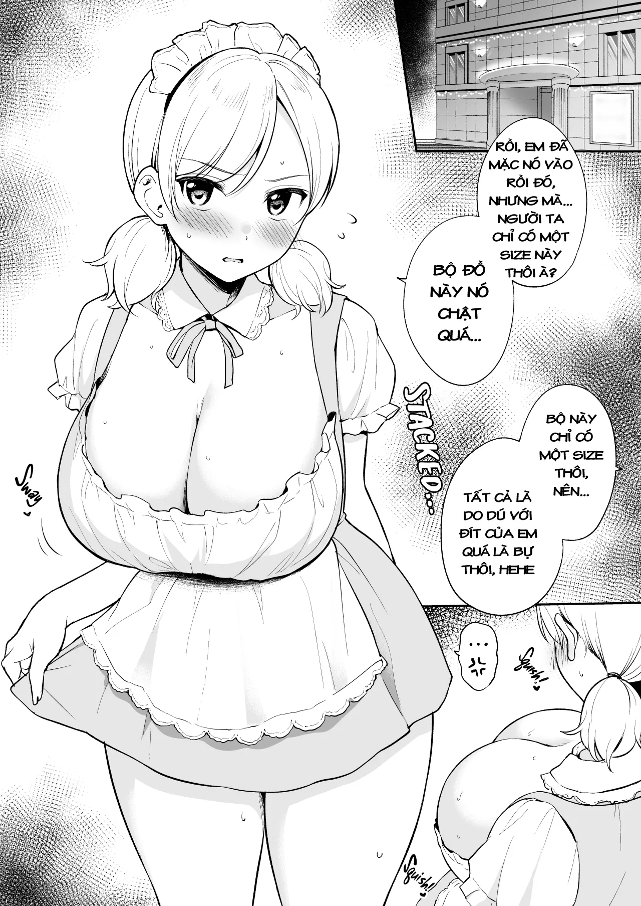 HentaiVN.net - Ảnh 3 - Thương Bạn Thân! Tôi Quyết Định Chăm Sóc Giúp Em Gái Nó! [Shinyuu no Imouto; My Best Friends Little Sister] - Hậu truyện. Đi Siêu Thị Cosplay Hầu Gái