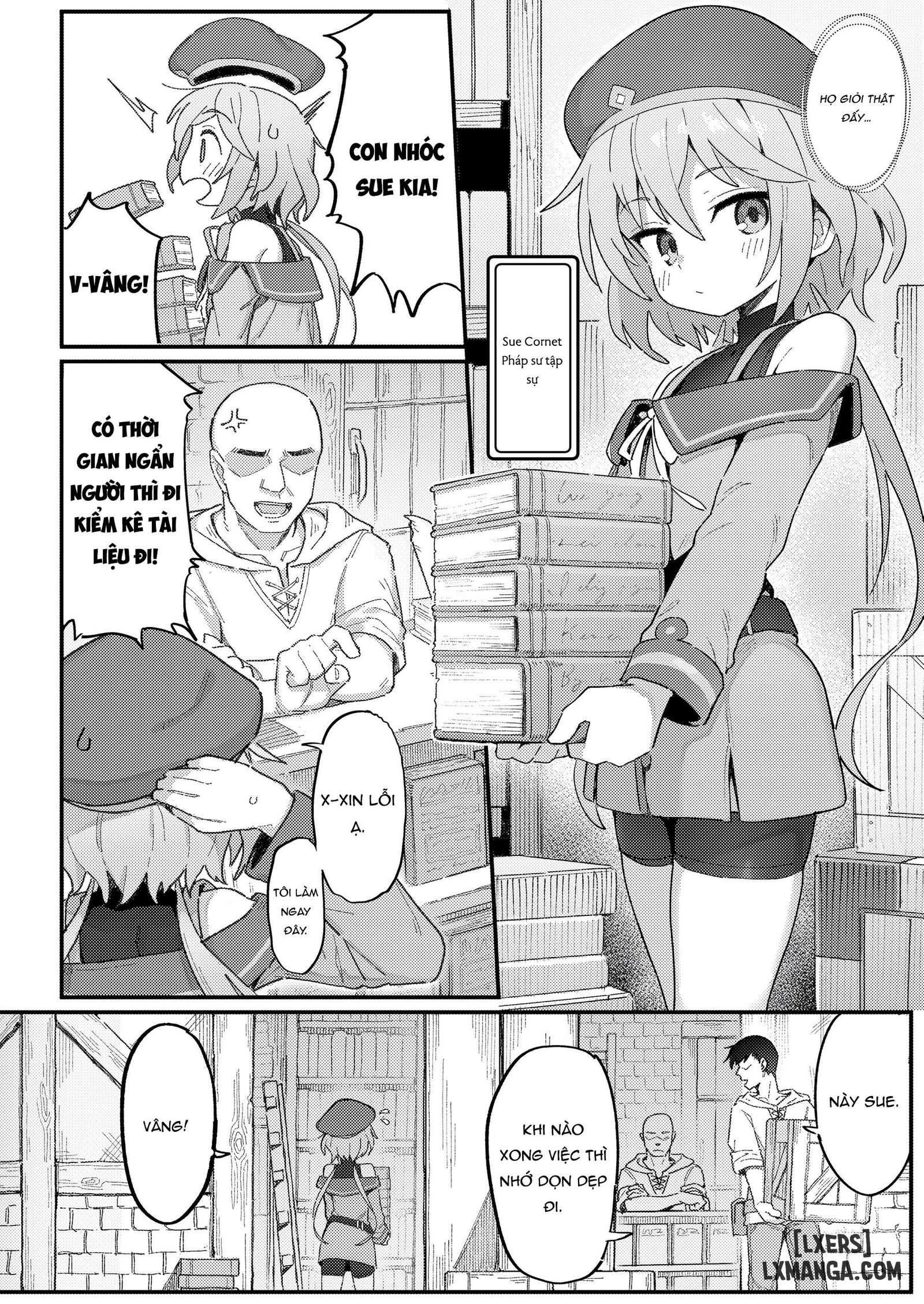 HentaiVN.net - Ảnh 3 - The Junior Spellcaster and the Succubus Curse - Oneshot