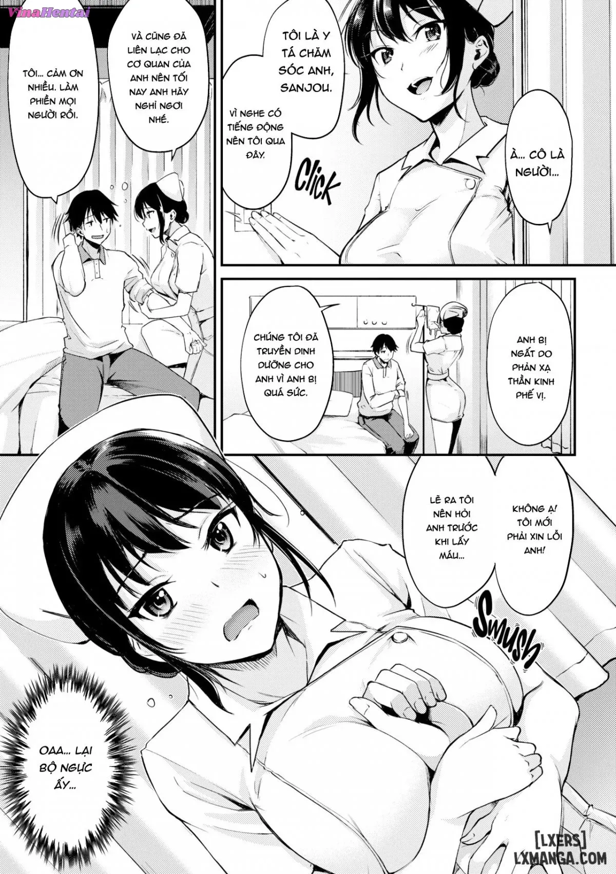 HentaiVN.net - Ảnh 3 - Fushidara Working - Chap 3 - The Nurses Juicy Job