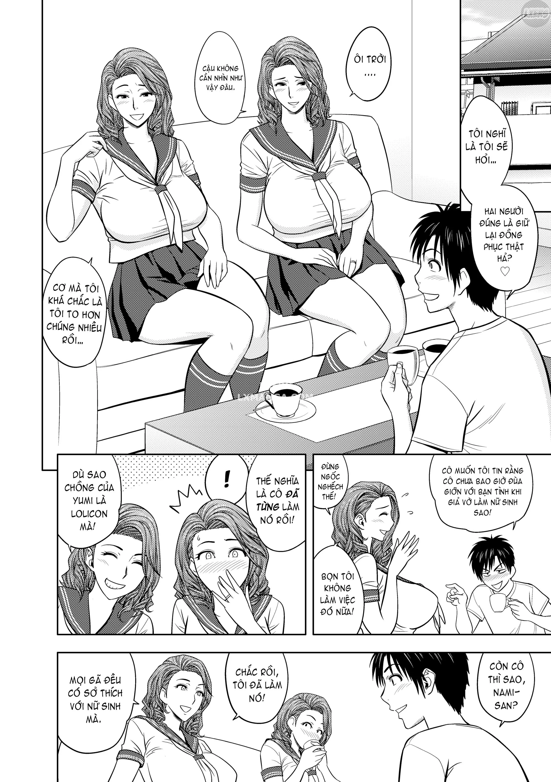 HentaiVN.net - Ảnh 3 - Lái Máy Bay Song Sinh! - Chương 7