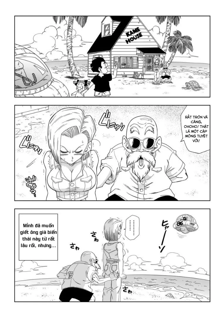 HentaiVN.net - Ảnh 3 - Android 18 sa đọa [Màu + Không che] [Android n18 VS Kamesennin (Dragon Ball)] - Oneshot [Không che]