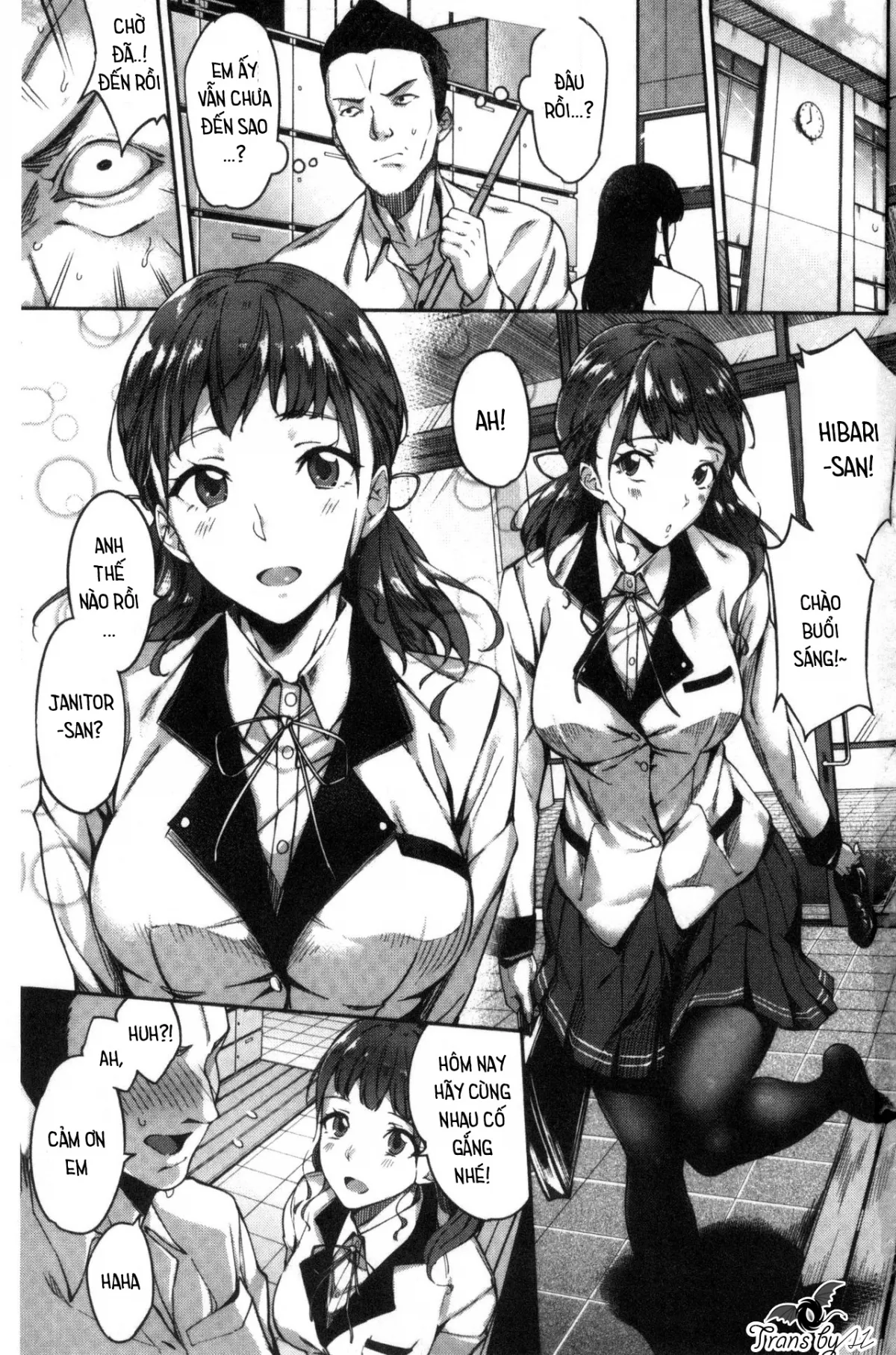 HentaiVN.net - Ảnh 3 - Ai ga Nakutemo Ecchi wa Dekiru! - Chap 1.1 : Thanh niên cuồng tất đùi