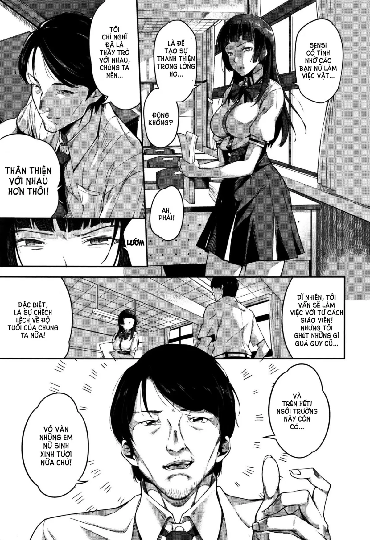 HentaiVN.net - Ảnh 3 - Ai ga Nakutemo Ecchi wa Dekiru! - Chap 2 : Người thầy dạy thế