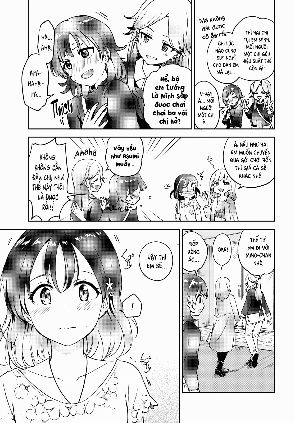 HentaiVN.net - Ảnh 3 - Asumi-chan có hứng thú với Nhà thổ Bách hợp! - Đêm 4