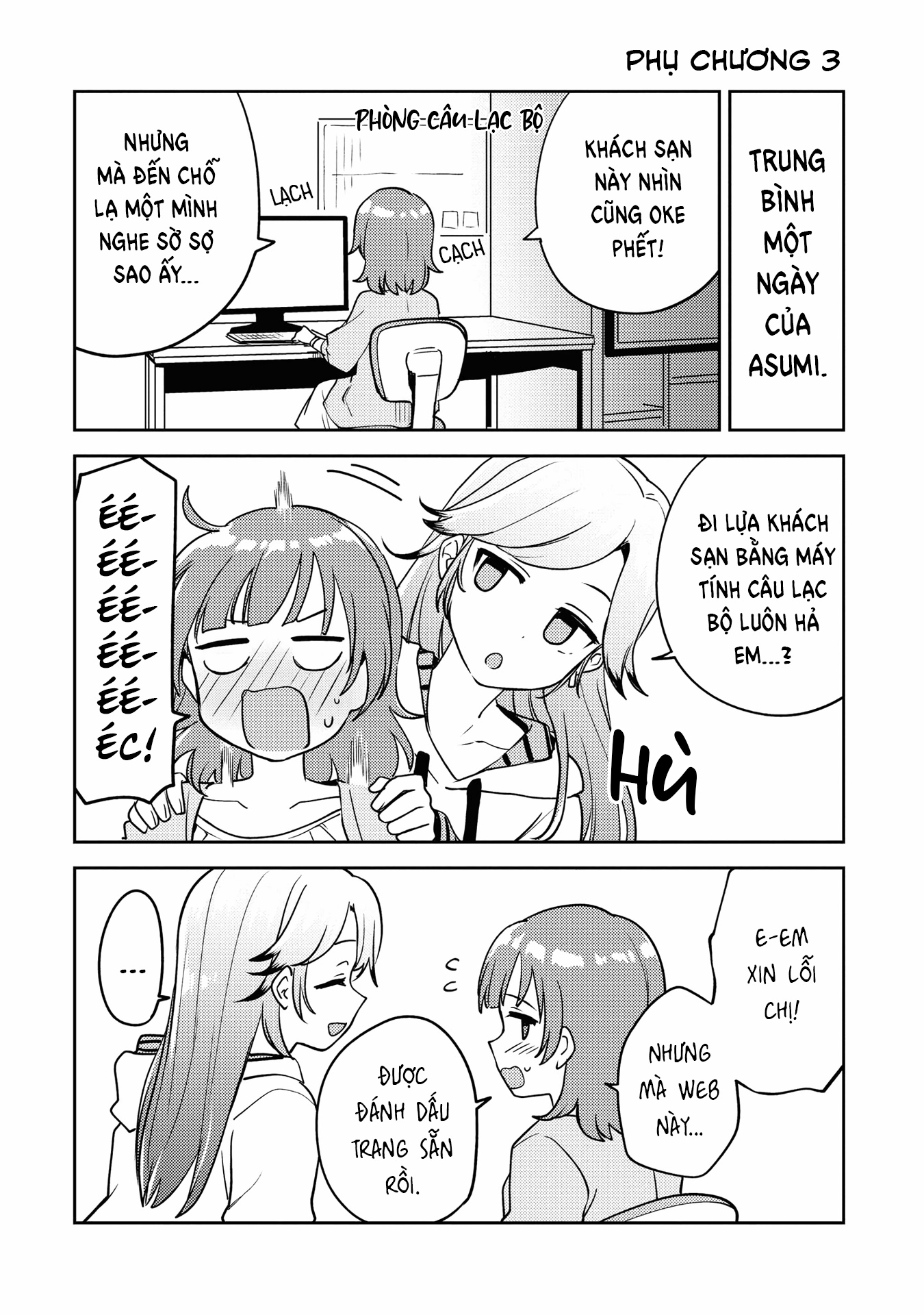 HentaiVN.net - Ảnh 3 - Asumi-chan có hứng thú với Nhà thổ Bách hợp! - Đêm 5-5