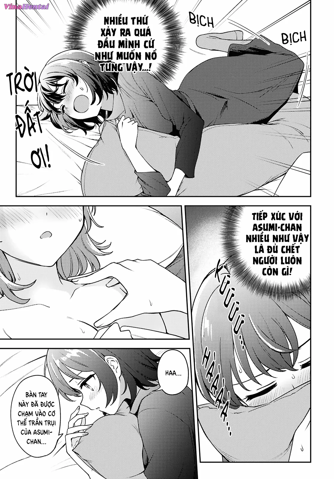 HentaiVN.net - Ảnh 3 - Asumi-chan có hứng thú với Nhà thổ Bách hợp! - Đêm 28