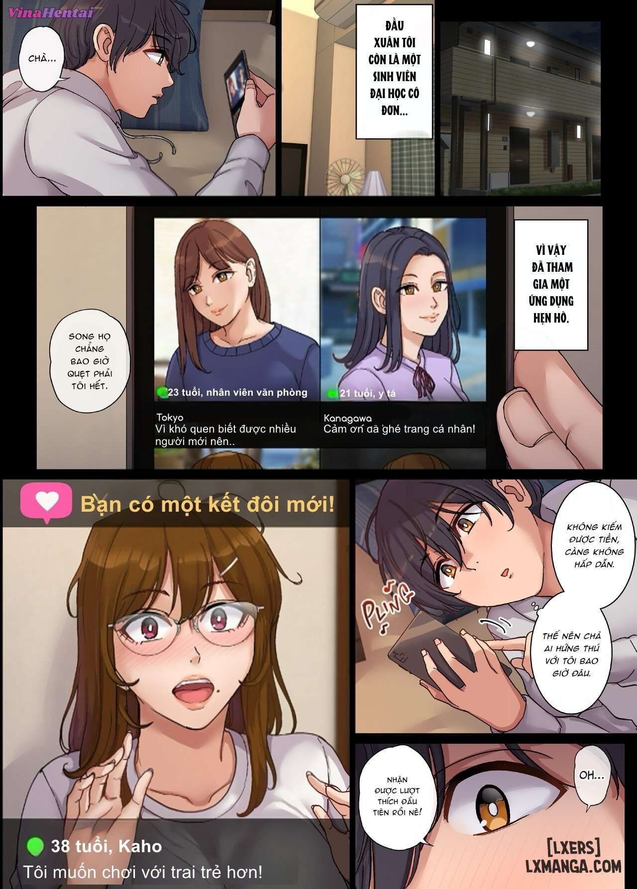 HentaiVN.net - Ảnh 3 - Matching With a Hot Wife for a Quickie - Oneshot