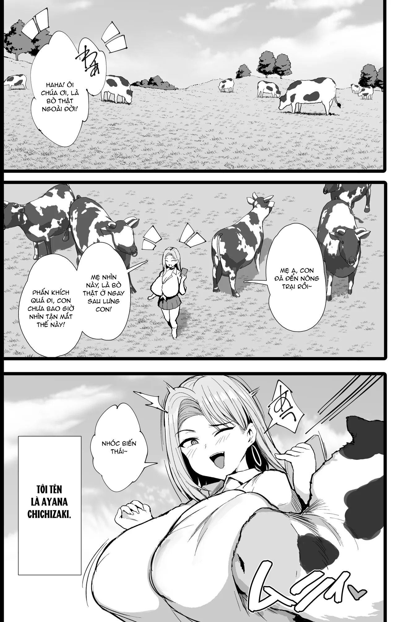 HentaiVN.net - Ảnh 4 - First Mating 'n Milking Experience - Oneshot