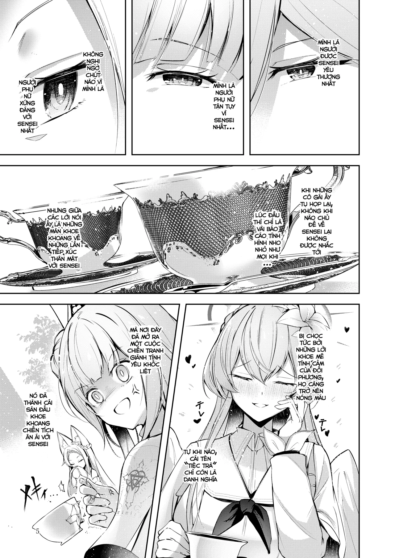 HentaiVN.net - Ảnh 4 - Nhưng em mới là người được Sensei yêu thương nhất cơ mà????? - Oneshot
