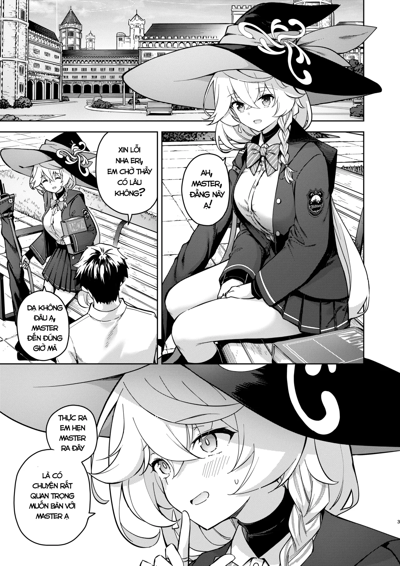 HentaiVN.net - Ảnh 4 - Làm tình cùng Eri theo chỉ dẫn của Arcana - Oneshot