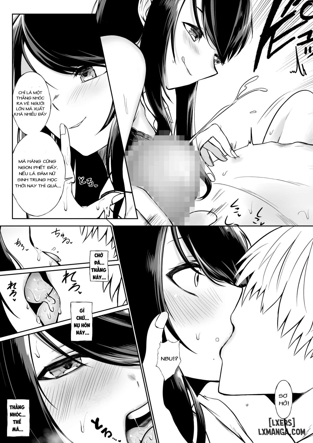 HentaiVN.net - Ảnh 3 - Gndu sensei ga yariman to yaru hanashi - Oneshot