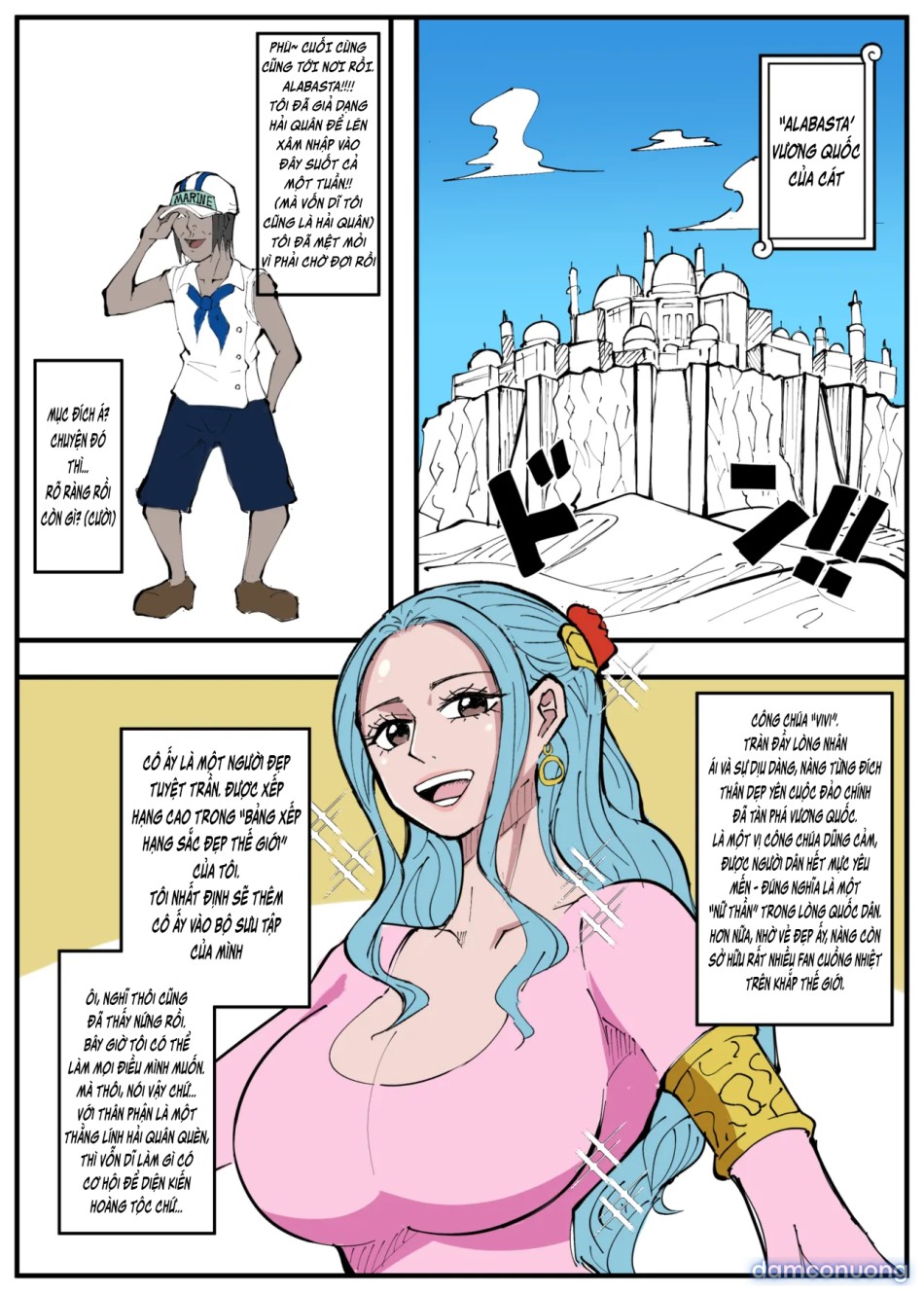 HentaiVN.net - Ảnh 1 - One Piece X Invincible Creepy Man 4 - Chap 1
