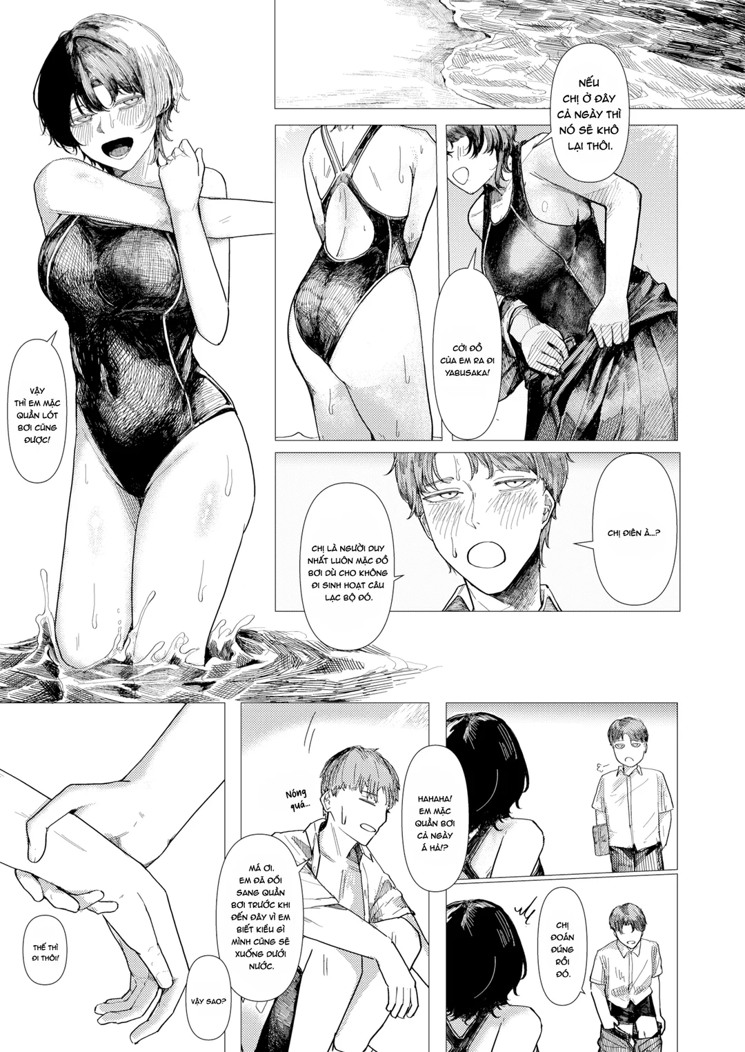 HentaiVN.net - Ảnh 3 - Cá chuồn giữa vùng biển kín - Oneshot
