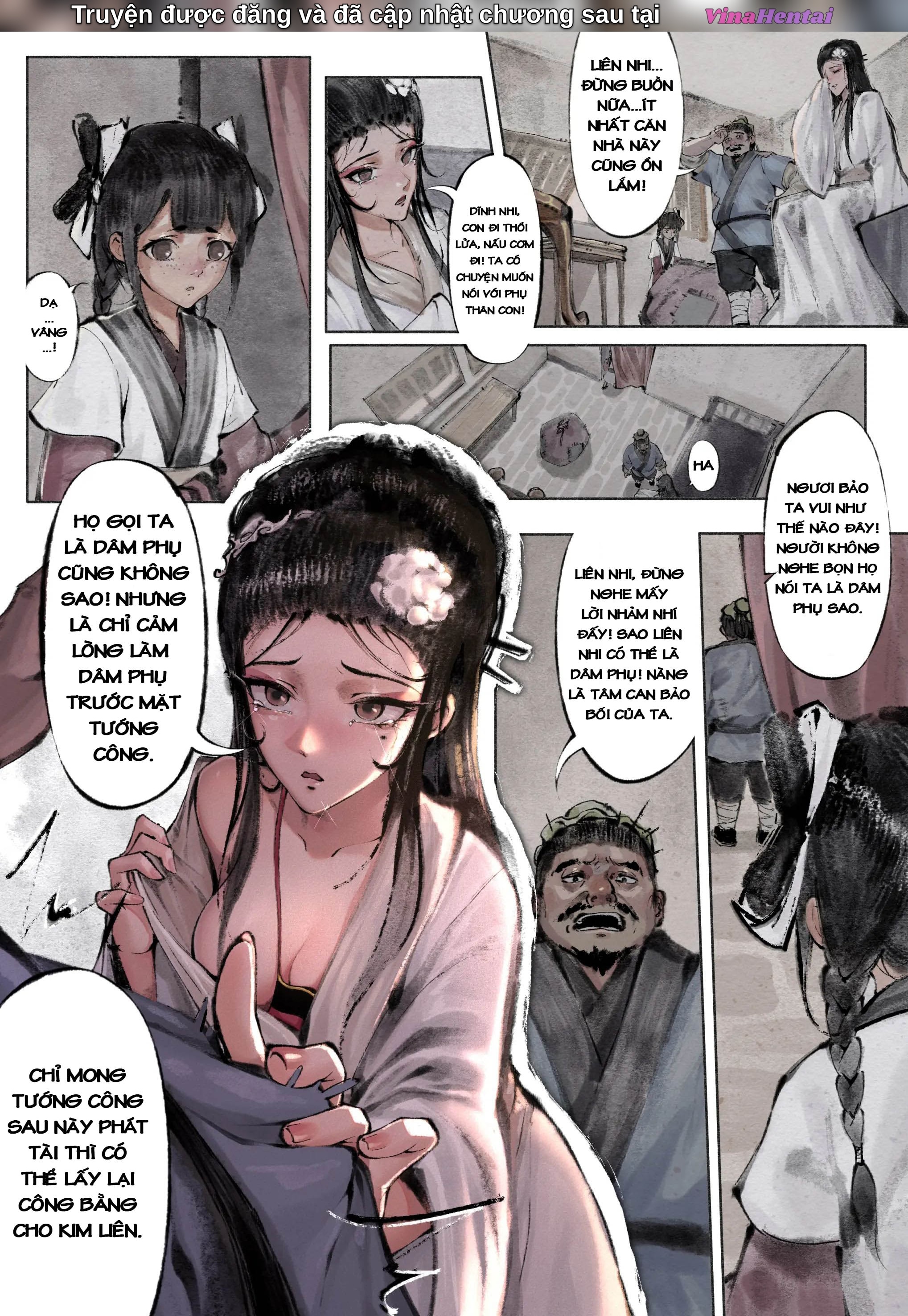 HentaiVN.net - Ảnh 4 - Kim Bình Mai - Chương 2 ( Rồi Khỏi Trương Gia)