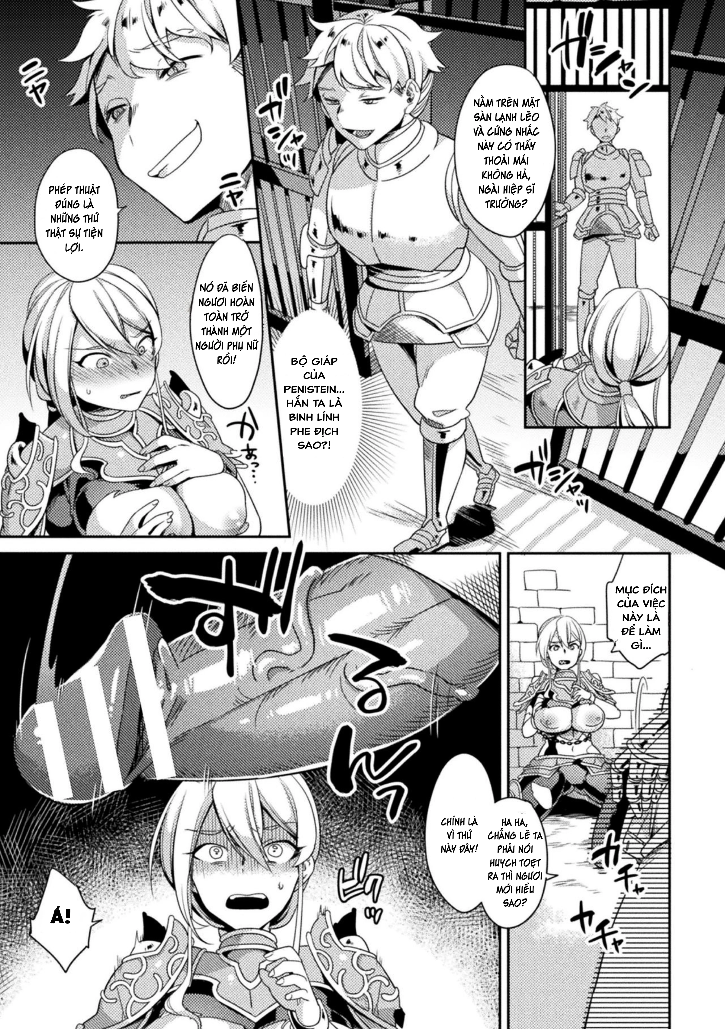 HentaiVN.net - Ảnh 4 - KỴ SĨ CHUYỂN GIỚI RAUL XA NGÃ THÀNH KỸ NỮ - Oneshot vừa